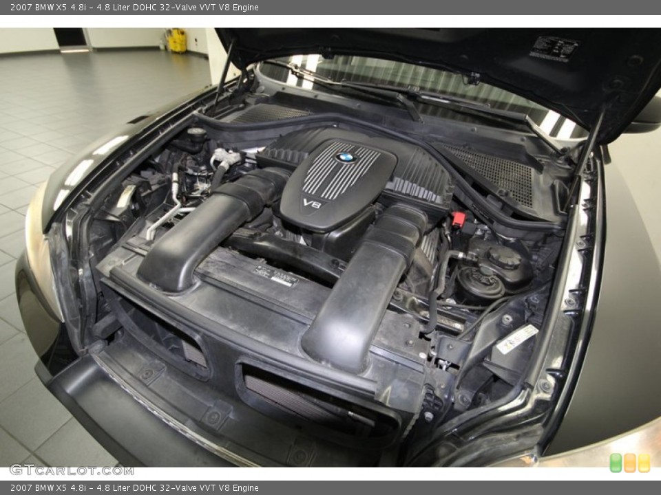 4.8 Liter DOHC 32-Valve VVT V8 Engine for the 2007 BMW X5 #80537347