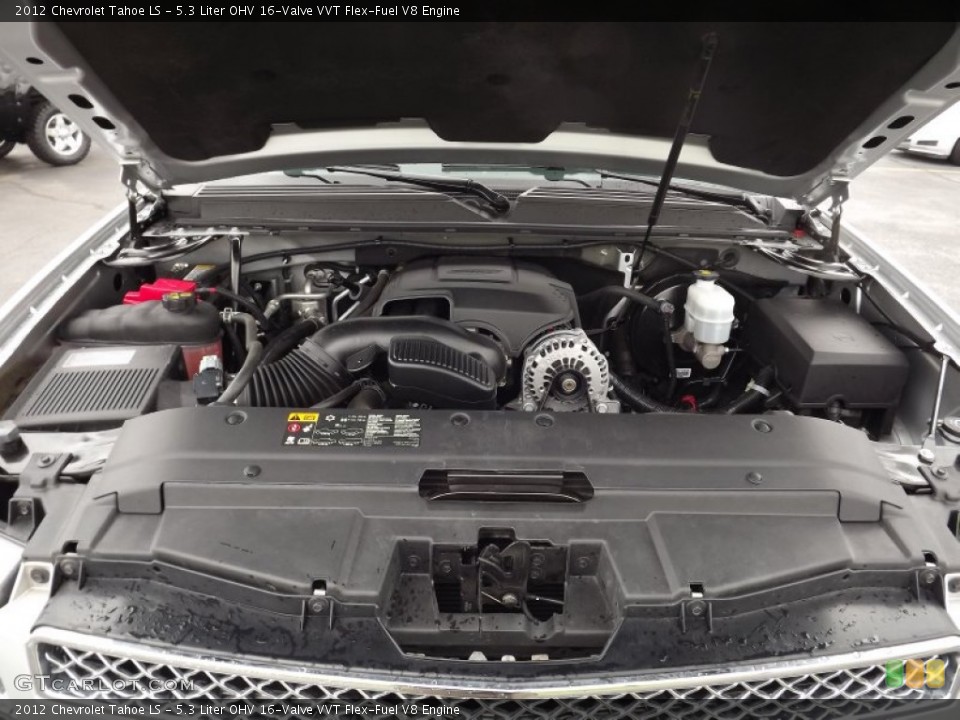 5.3 Liter OHV 16-Valve VVT Flex-Fuel V8 Engine for the 2012 Chevrolet Tahoe #80542736