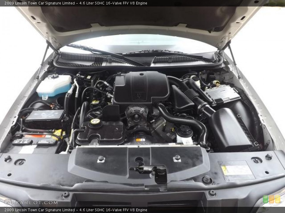 4.6 Liter SOHC 16-Valve FFV V8 Engine for the 2009 Lincoln Town Car #80548118
