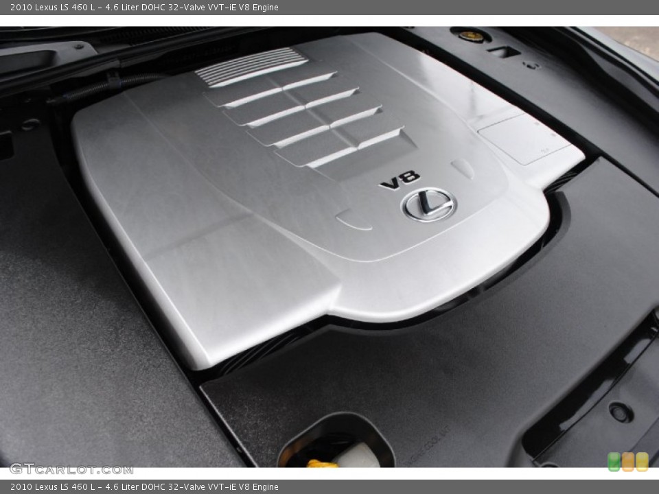 4.6 Liter DOHC 32-Valve VVT-iE V8 Engine for the 2010 Lexus LS #80553526