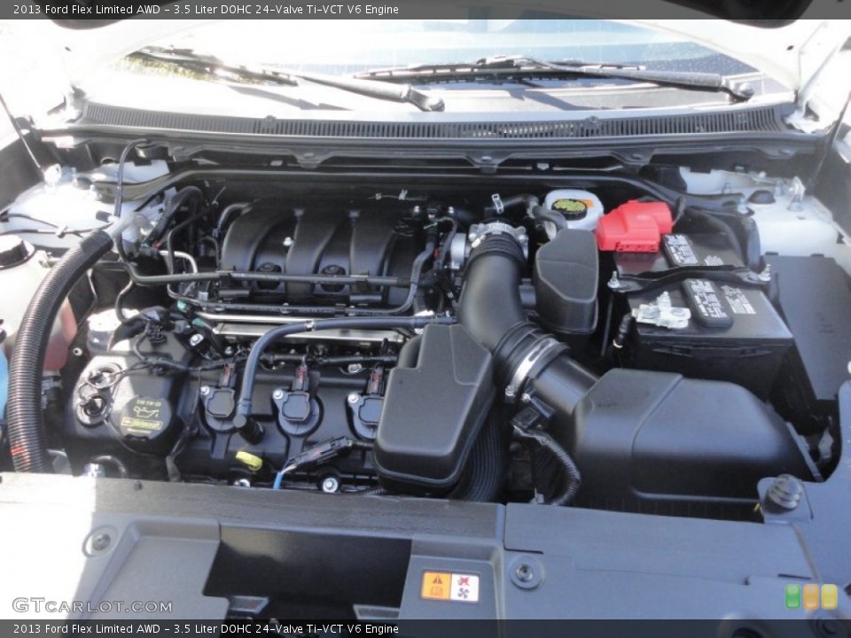 3.5 Liter DOHC 24-Valve Ti-VCT V6 Engine for the 2013 Ford Flex #80563882