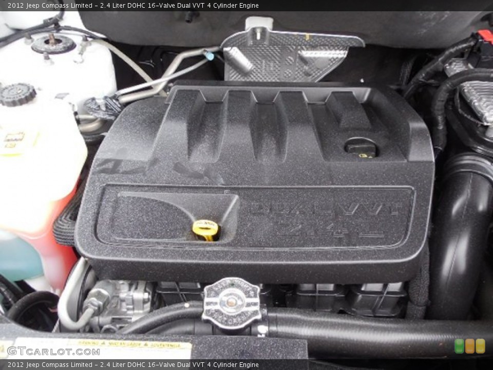 2.4 Liter DOHC 16-Valve Dual VVT 4 Cylinder Engine for the 2012 Jeep Compass #80587816