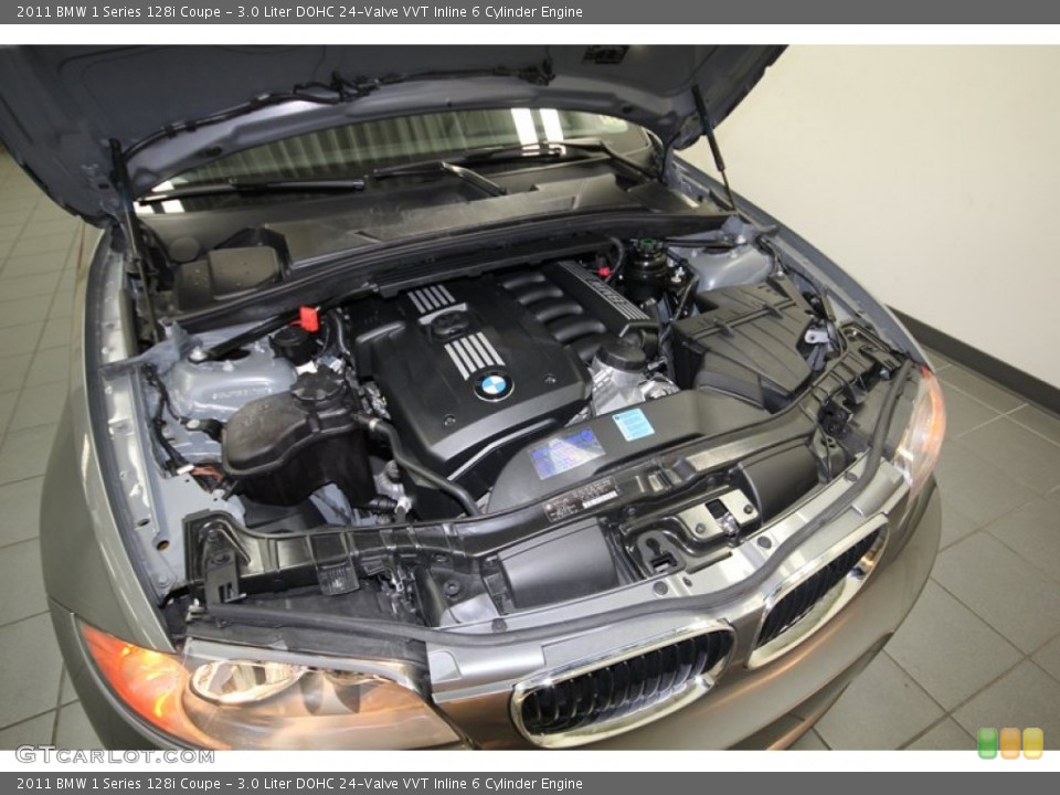 3.0 Liter DOHC 24-Valve VVT Inline 6 Cylinder Engine for the 2011 BMW 1 Series #80588887