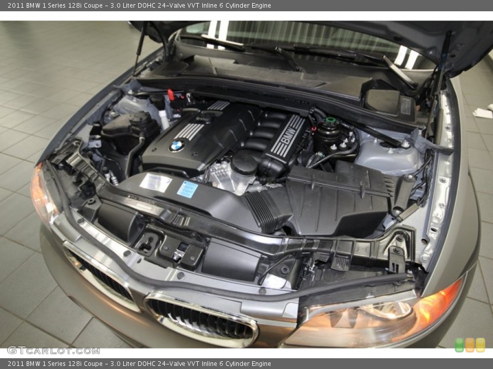 3.0 Liter DOHC 24-Valve VVT Inline 6 Cylinder Engine for the 2011 BMW 1 Series #80588905