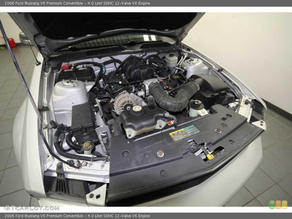 4.0 Liter SOHC 12-Valve V6 Engine for the 2006 Ford Mustang #80591158