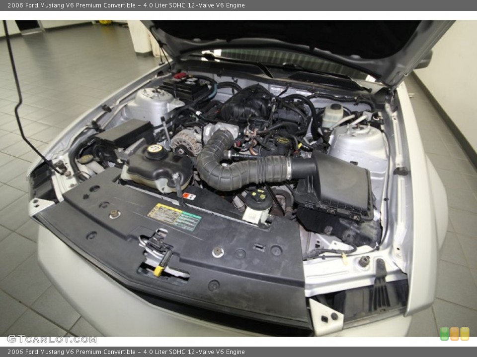 4.0 Liter SOHC 12-Valve V6 Engine for the 2006 Ford Mustang #80591161