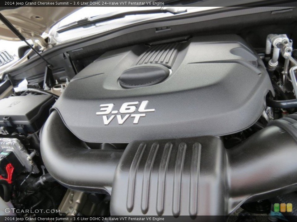 3.6 Liter DOHC 24-Valve VVT Pentastar V6 Engine for the 2014 Jeep Grand Cherokee #80594233