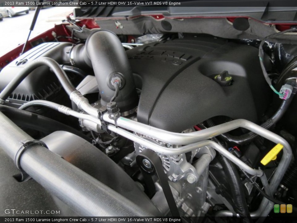 5.7 Liter HEMI OHV 16-Valve VVT MDS V8 Engine for the 2013 Ram 1500 #80598658