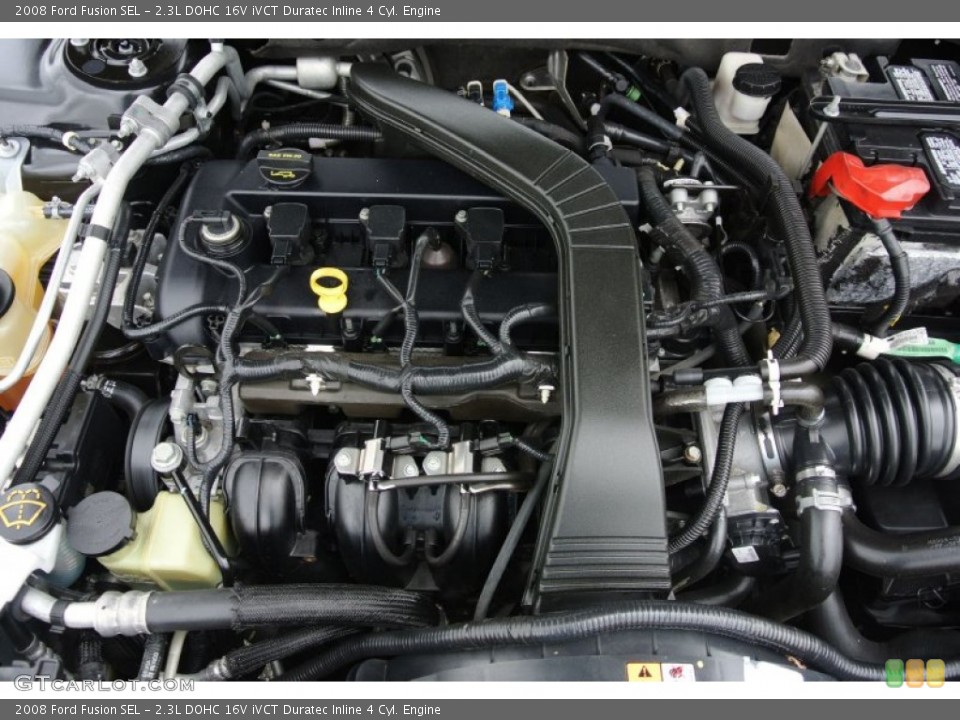 2.3L DOHC 16V iVCT Duratec Inline 4 Cyl. Engine for the 2008 Ford Fusion #80606081