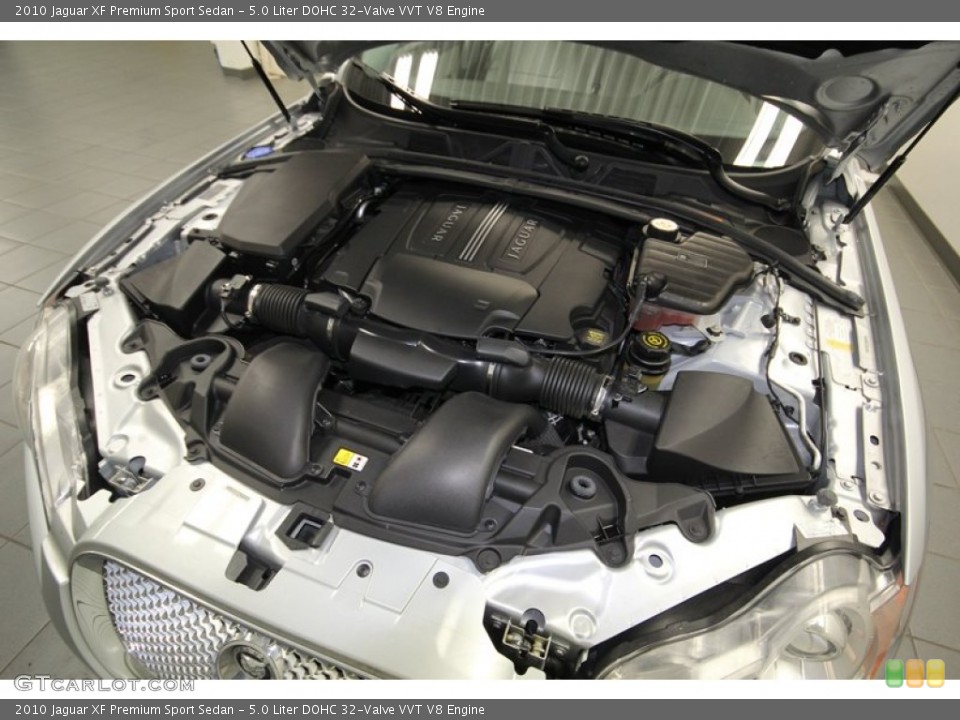 5.0 Liter DOHC 32-Valve VVT V8 Engine for the 2010 Jaguar XF #80608312
