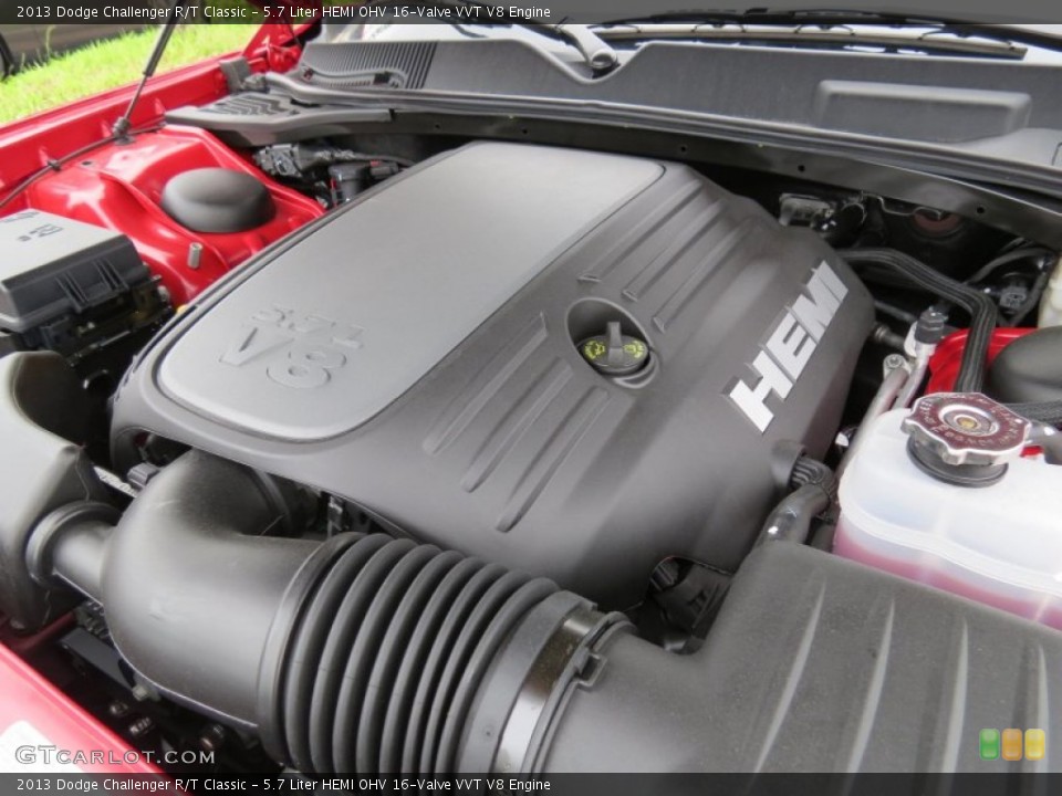5.7 Liter HEMI OHV 16-Valve VVT V8 Engine for the 2013 Dodge Challenger #80609215