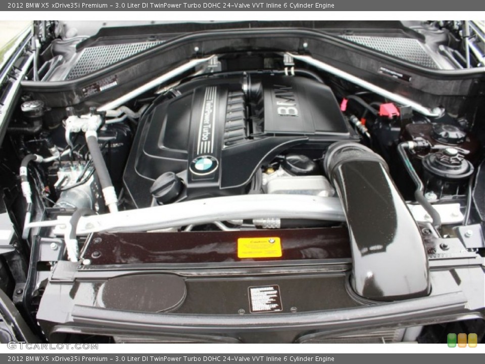 3.0 Liter DI TwinPower Turbo DOHC 24-Valve VVT Inline 6 Cylinder Engine for the 2012 BMW X5 #80613332