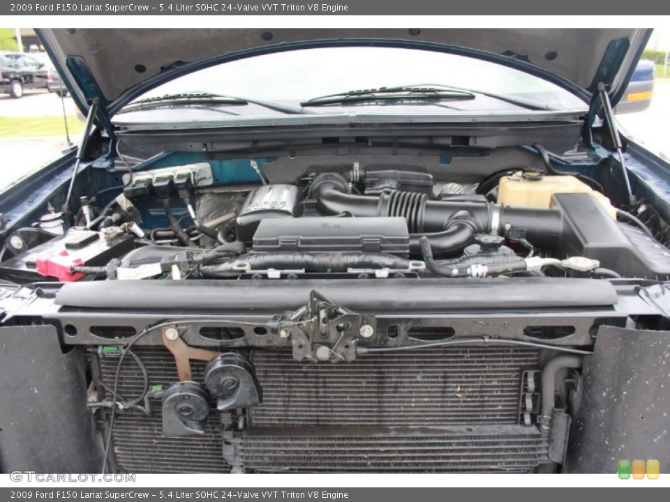 5.4 Liter SOHC 24-Valve VVT Triton V8 Engine for the 2009 Ford F150 #80635612