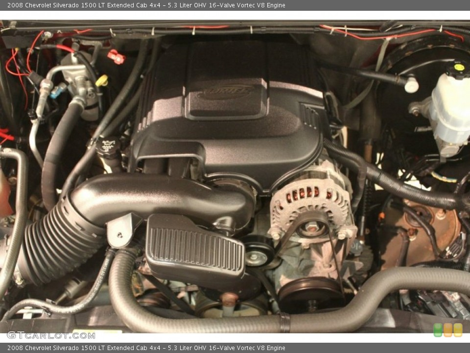5.3 Liter OHV 16-Valve Vortec V8 Engine for the 2008 Chevrolet Silverado 1500 #80635908