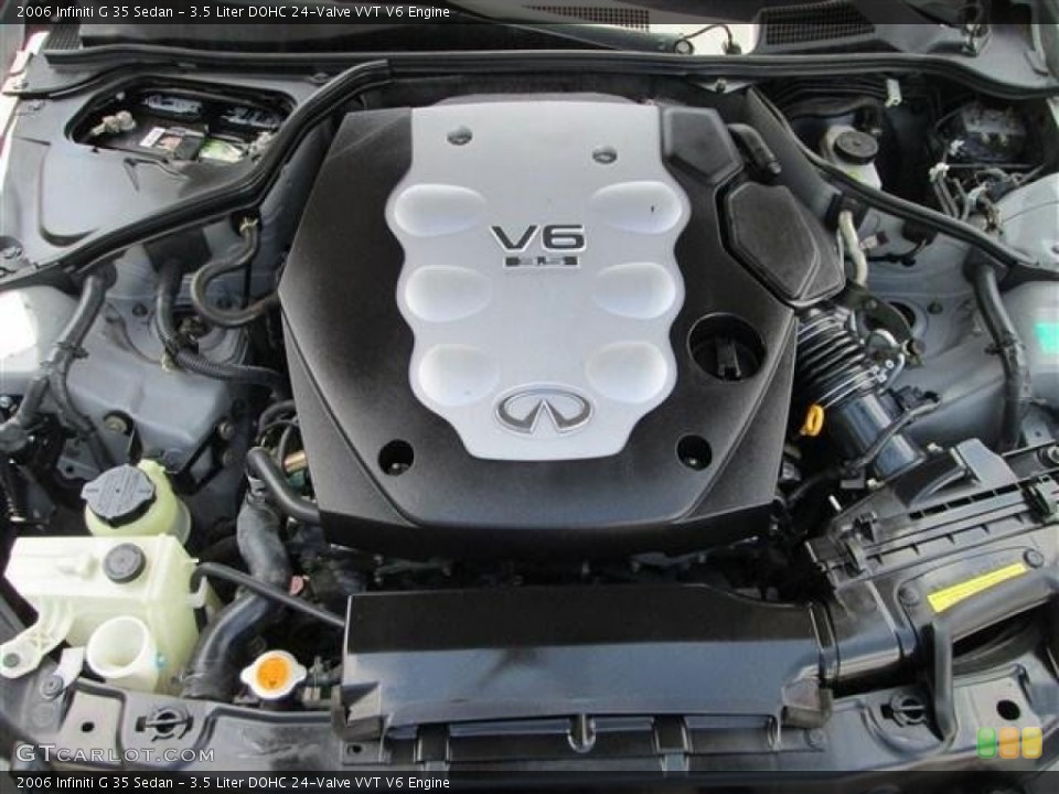 3.5 Liter DOHC 24-Valve VVT V6 Engine for the 2006 Infiniti G #80639223