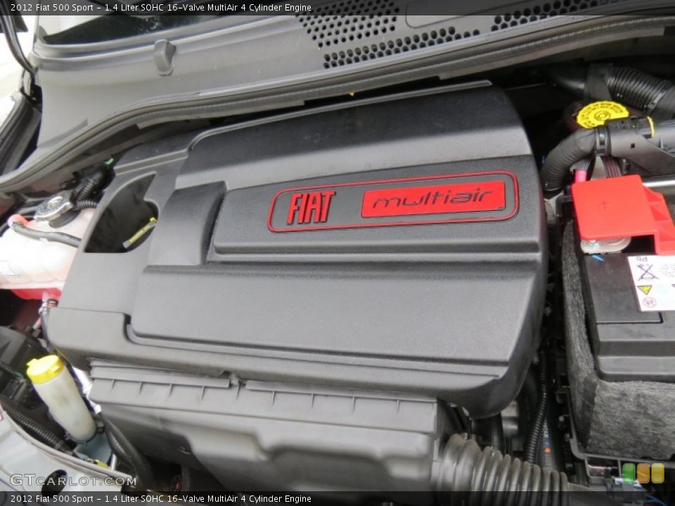 1.4 Liter SOHC 16-Valve MultiAir 4 Cylinder Engine for the 2012 Fiat 500 #80643379