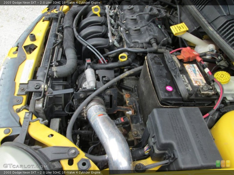 2.0 Liter SOHC 16-Valve 4 Cylinder Engine for the 2003 Dodge Neon #80654040