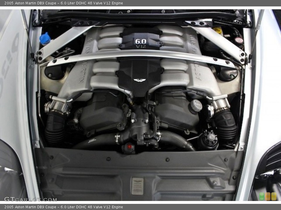 6.0 Liter DOHC 48 Valve V12 Engine for the 2005 Aston Martin DB9 #80658744