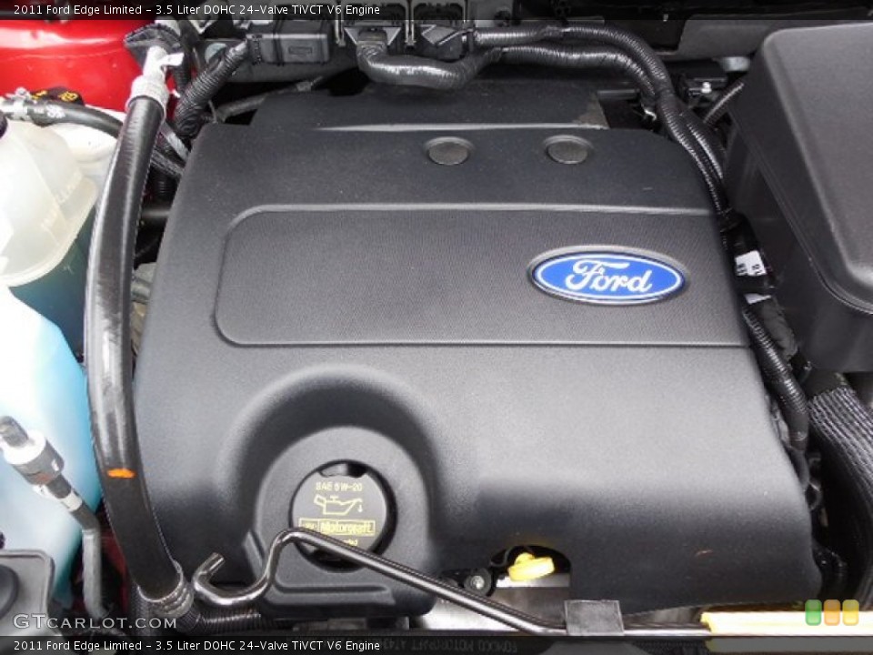 3.5 Liter DOHC 24-Valve TiVCT V6 Engine for the 2011 Ford Edge #80660730
