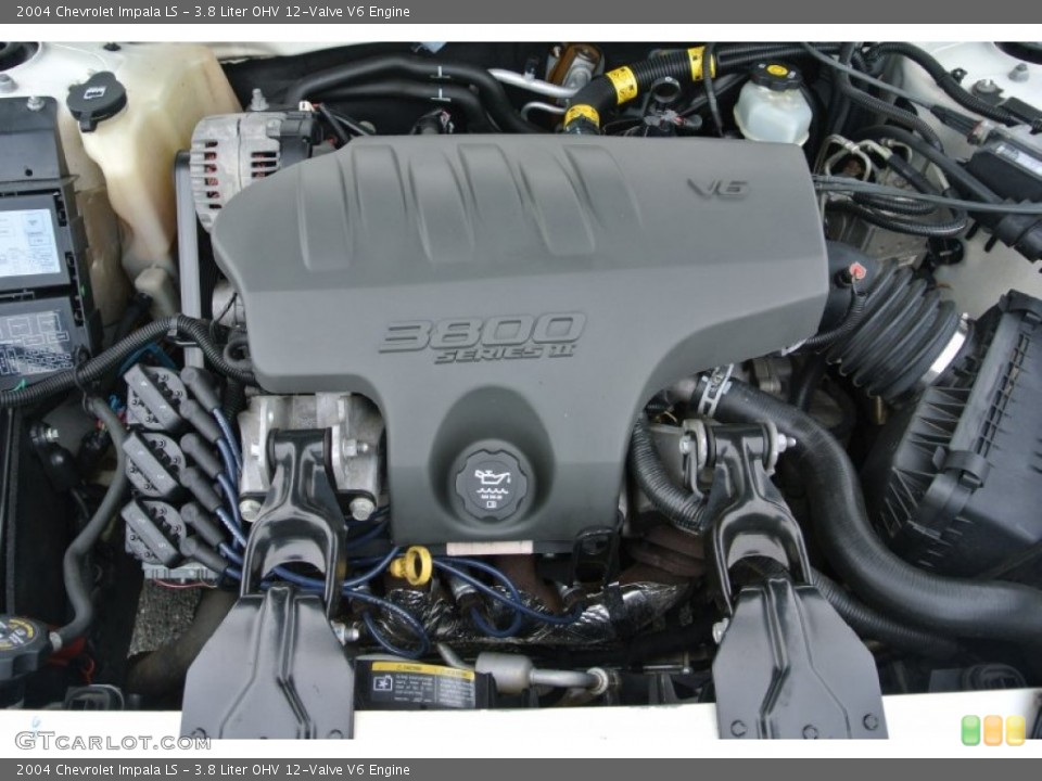 3.8 Liter OHV 12-Valve V6 Engine for the 2004 Chevrolet Impala #80665380