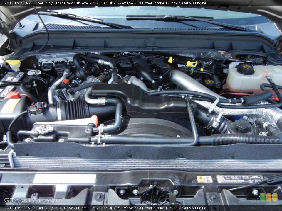 6.7 Liter OHV 32-Valve B20 Power Stroke Turbo-Diesel V8 Engine for the 2013 Ford F450 Super Duty #80667711