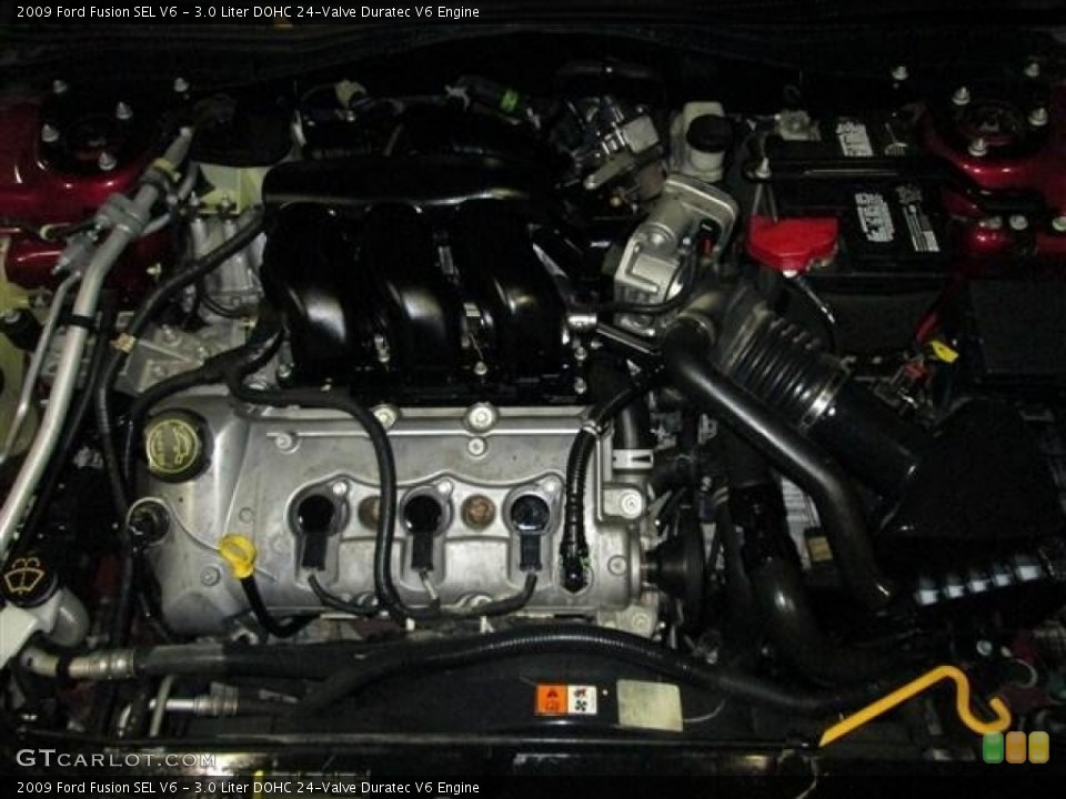 3.0 Liter DOHC 24-Valve Duratec V6 Engine for the 2009 Ford Fusion #80668830