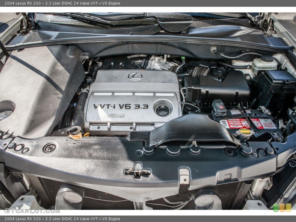 3.3 Liter DOHC 24 Valve VVT-i V6 Engine for the 2004 Lexus RX #80676880