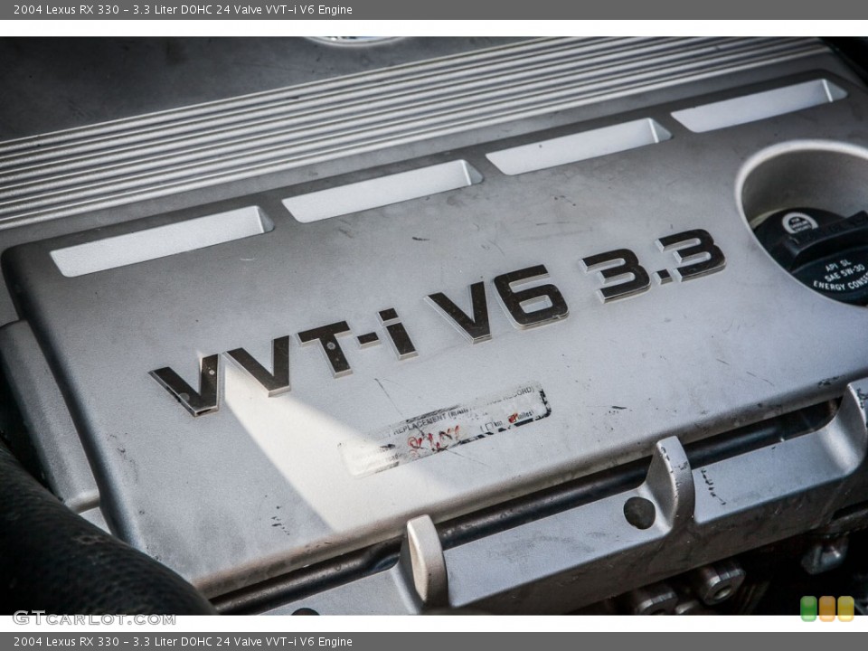 3.3 Liter DOHC 24 Valve VVT-i V6 Engine for the 2004 Lexus RX #80676981