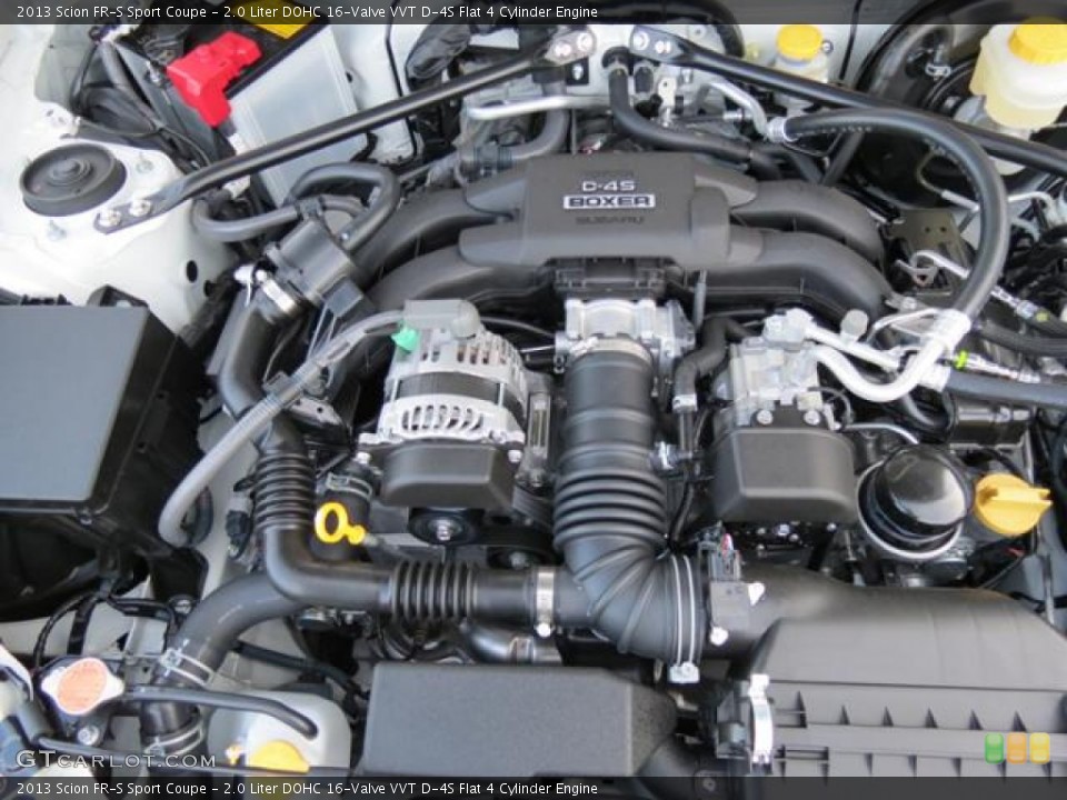 2.0 Liter DOHC 16-Valve VVT D-4S Flat 4 Cylinder Engine for the 2013 Scion FR-S #80682508