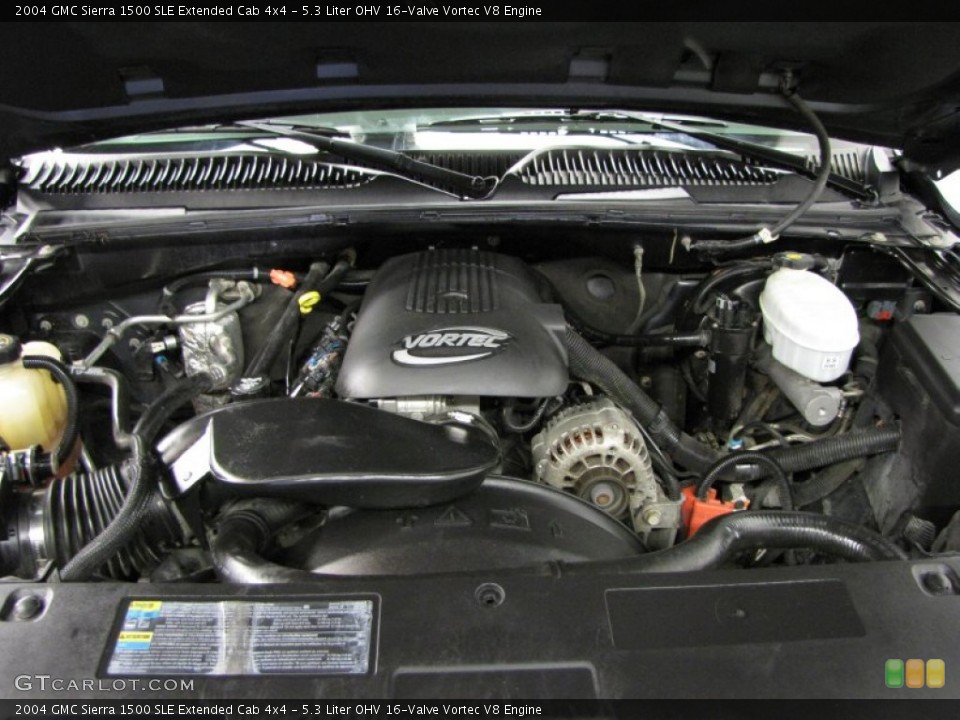 5.3 Liter OHV 16-Valve Vortec V8 Engine for the 2004 GMC Sierra 1500 #80684030