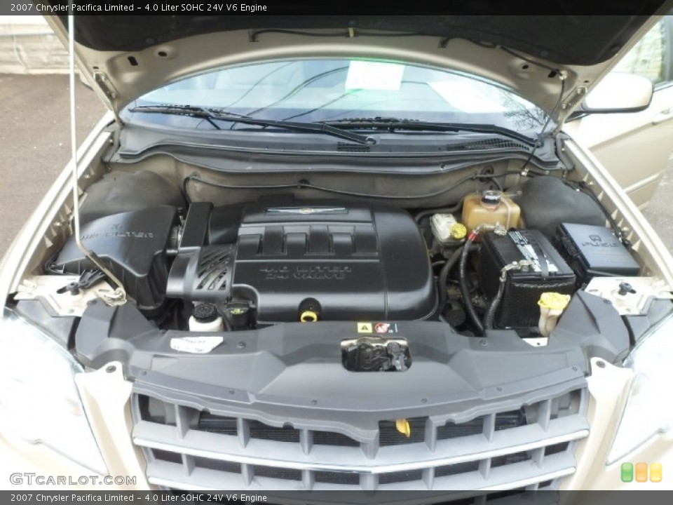 4.0 Liter SOHC 24V V6 Engine for the 2007 Chrysler Pacifica #80688040