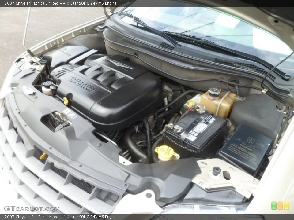 4.0 Liter SOHC 24V V6 Engine for the 2007 Chrysler Pacifica #80688062