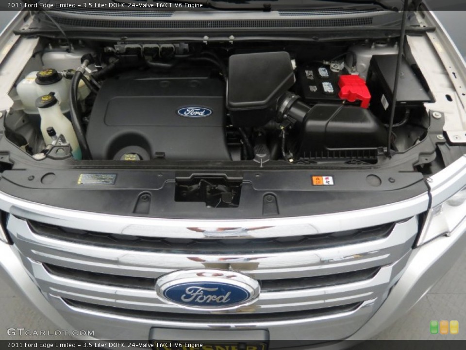 3.5 Liter DOHC 24-Valve TiVCT V6 2011 Ford Edge Engine