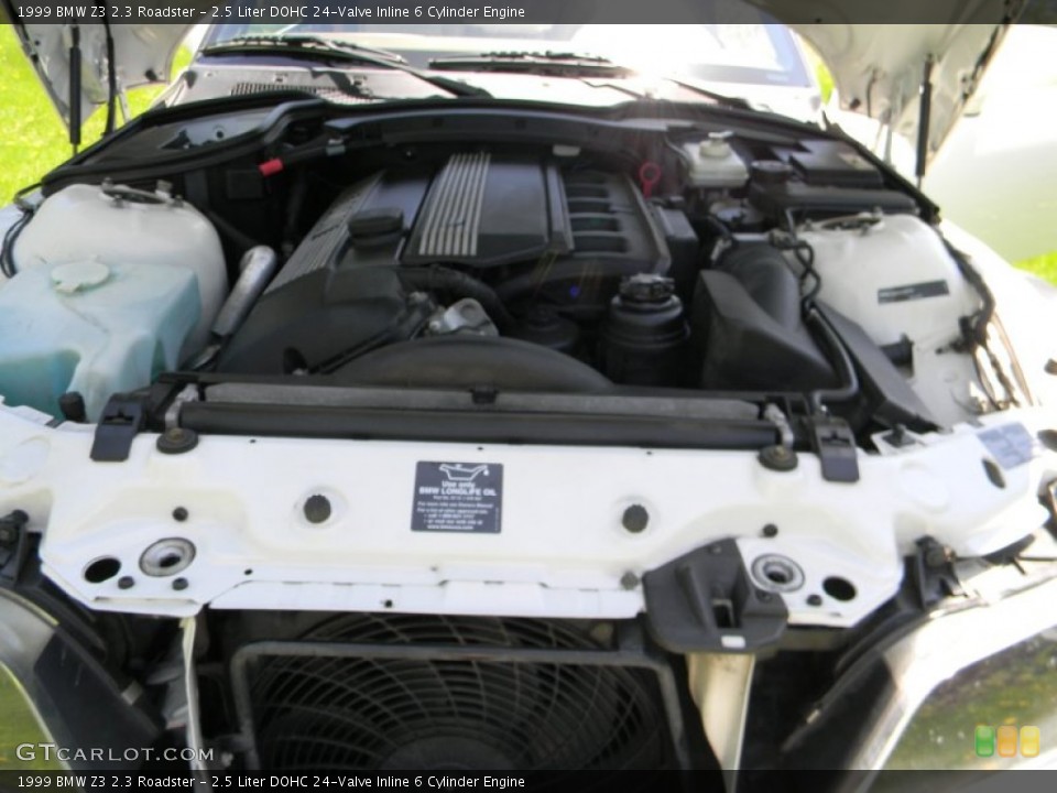 2.5 Liter DOHC 24-Valve Inline 6 Cylinder Engine for the 1999 BMW Z3 #80695084