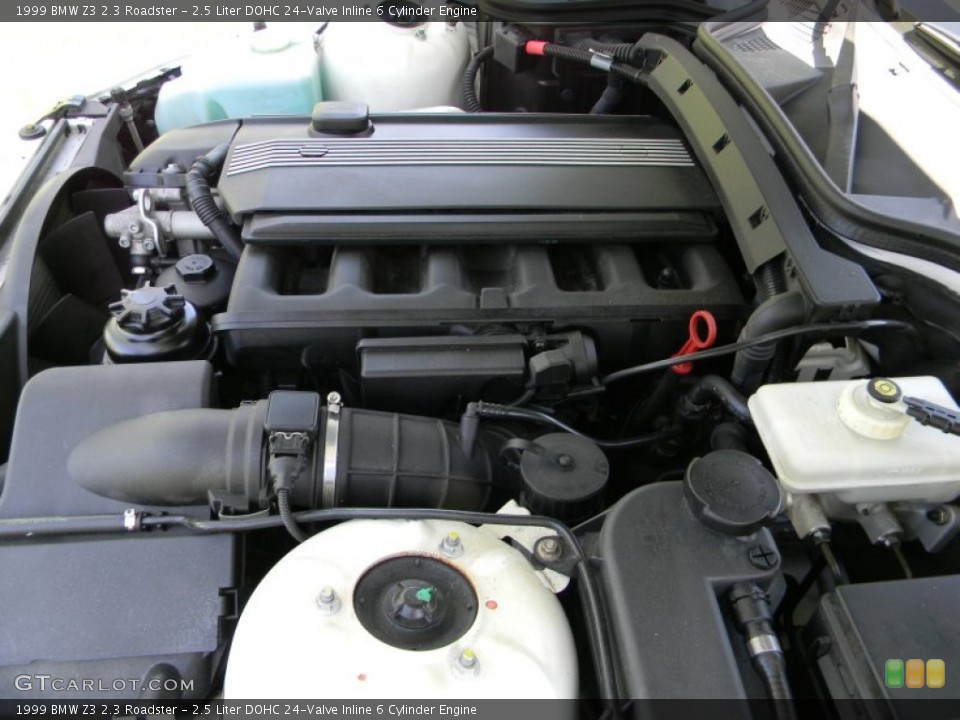 2.5 Liter DOHC 24-Valve Inline 6 Cylinder Engine for the 1999 BMW Z3 #80695109