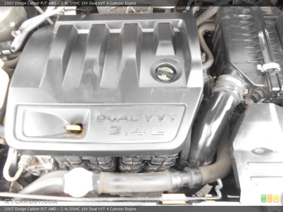 2.4L DOHC 16V Dual VVT 4 Cylinder 2007 Dodge Caliber Engine
