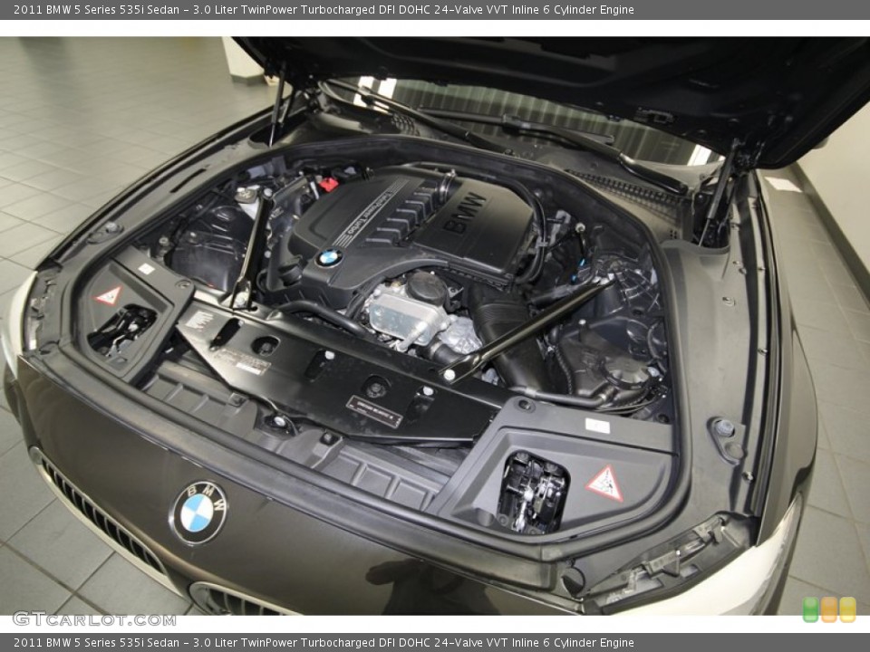 3.0 Liter TwinPower Turbocharged DFI DOHC 24-Valve VVT Inline 6 Cylinder Engine for the 2011 BMW 5 Series #80700050