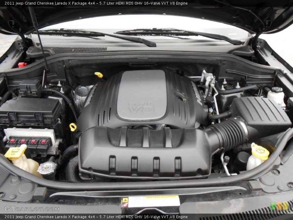 5.7 Liter HEMI MDS OHV 16-Valve VVT V8 Engine for the 2011 Jeep Grand Cherokee #80702072