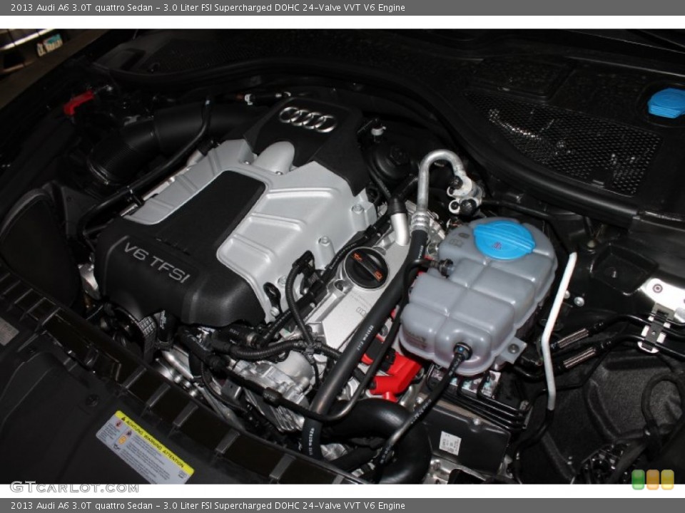 3.0 Liter FSI Supercharged DOHC 24-Valve VVT V6 Engine for the 2013 Audi A6 #80702312
