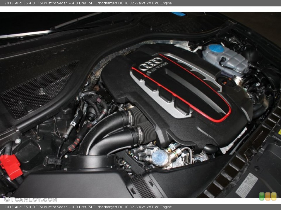 4.0 Liter FSI Turbocharged DOHC 32-Valve VVT V8 Engine for the 2013 Audi S6 #80703314