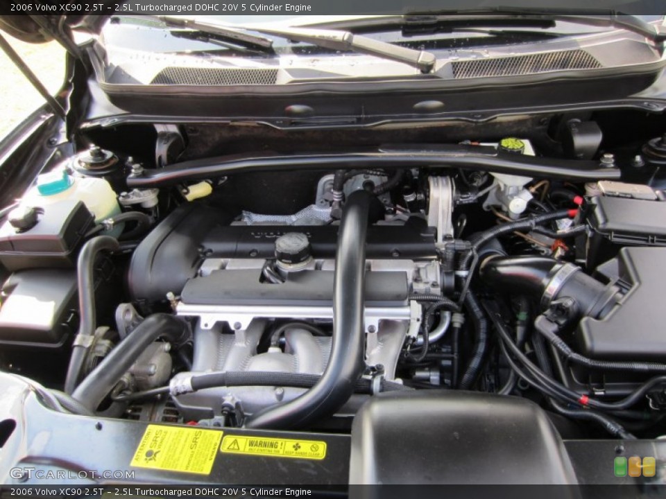 2.5L Turbocharged DOHC 20V 5 Cylinder Engine for the 2006 Volvo XC90 #80706194