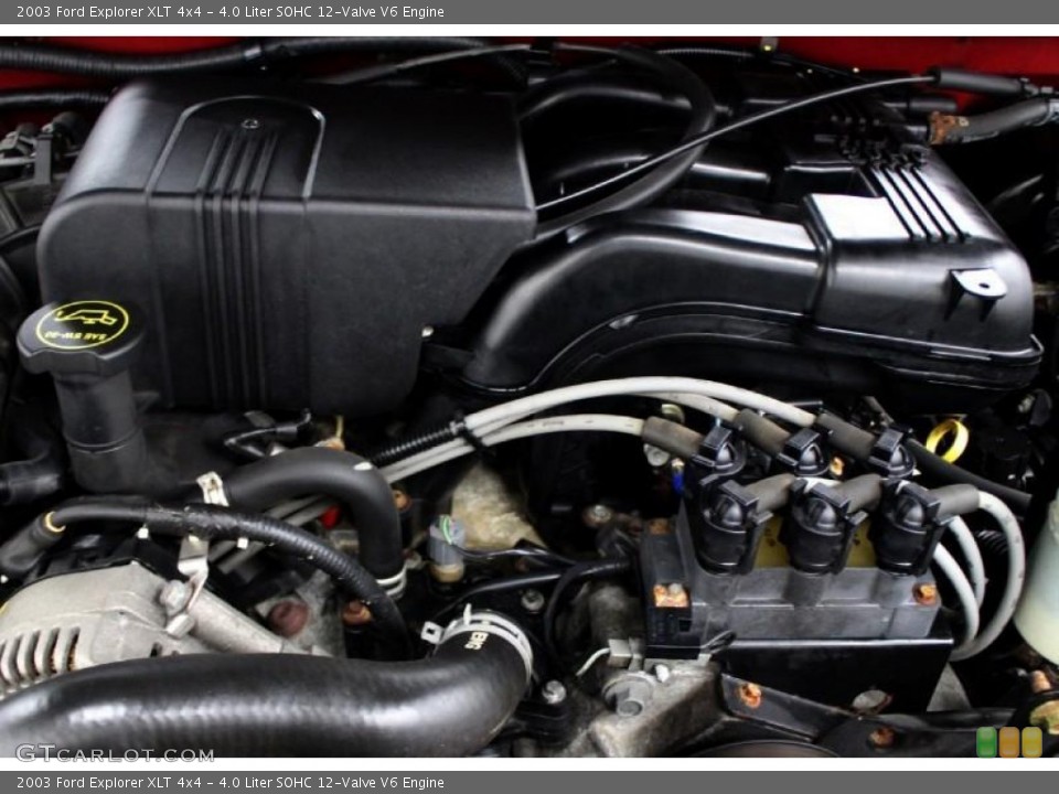 4.0 Liter SOHC 12-Valve V6 Engine for the 2003 Ford Explorer #80706299