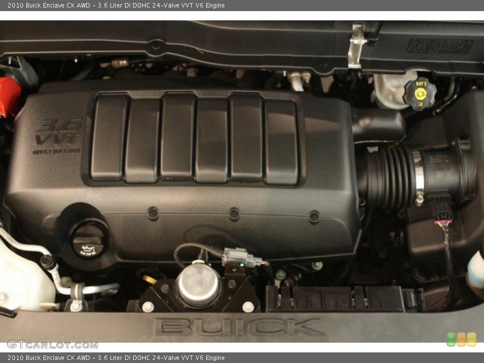 3.6 Liter DI DOHC 24-Valve VVT V6 Engine for the 2010 Buick Enclave #80706328