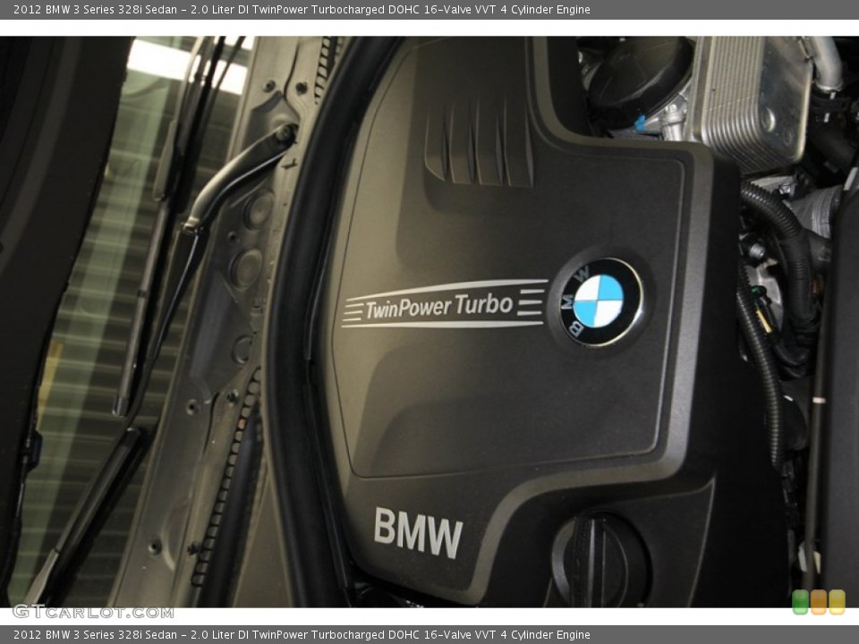 2.0 Liter DI TwinPower Turbocharged DOHC 16-Valve VVT 4 Cylinder Engine for the 2012 BMW 3 Series #80712590