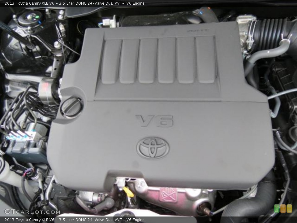 3.5 Liter DOHC 24-Valve Dual VVT-i V6 Engine for the 2013 Toyota Camry #80713991