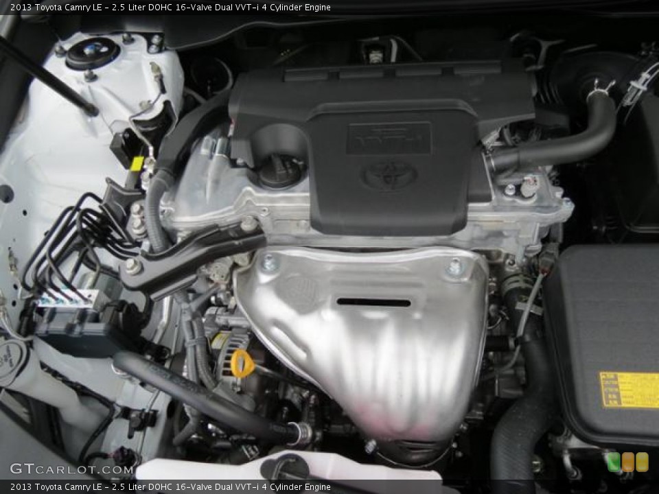 2.5 Liter DOHC 16-Valve Dual VVT-i 4 Cylinder Engine for the 2013 Toyota Camry #80714341