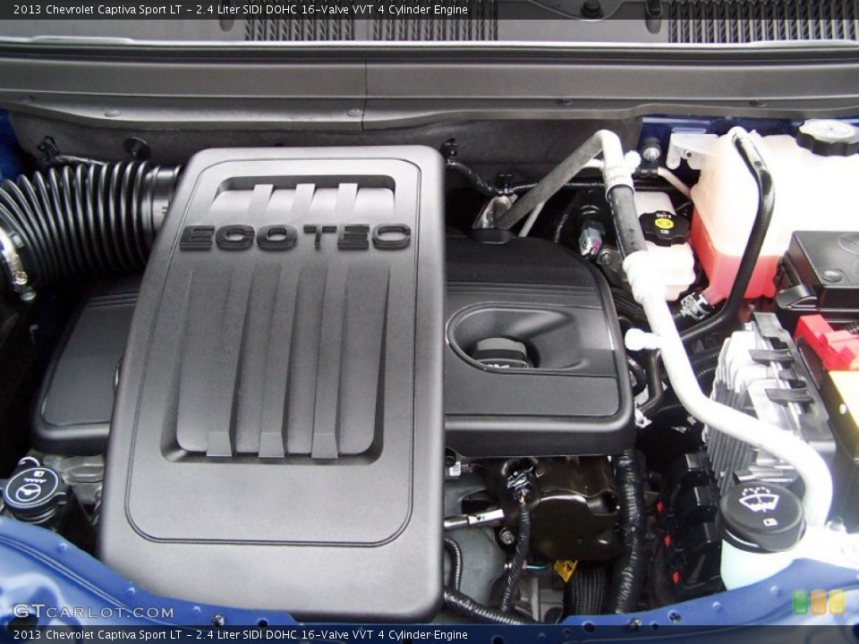 2.4 Liter SIDI DOHC 16-Valve VVT 4 Cylinder Engine for the 2013 Chevrolet Captiva Sport #80722394