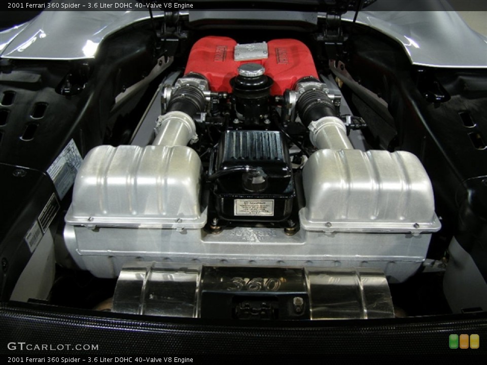 3.6 Liter DOHC 40-Valve V8 Engine for the 2001 Ferrari 360 #80736
