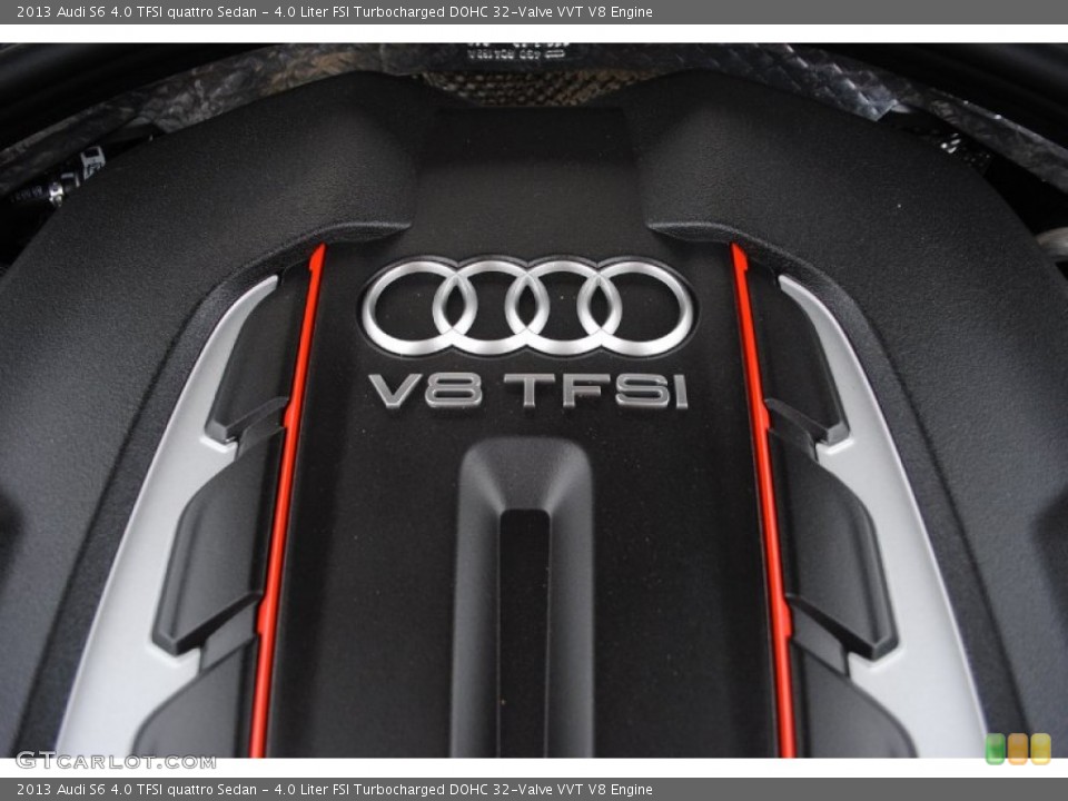 4.0 Liter FSI Turbocharged DOHC 32-Valve VVT V8 Engine for the 2013 Audi S6 #80739630