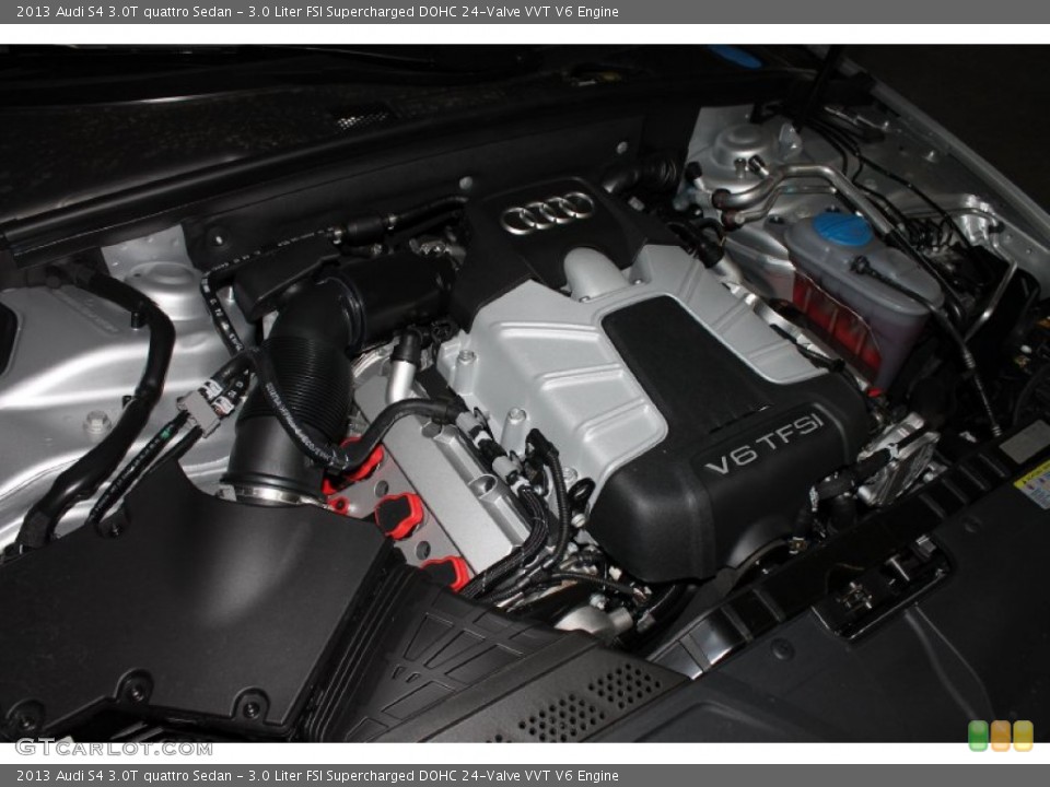 3.0 Liter FSI Supercharged DOHC 24-Valve VVT V6 Engine for the 2013 Audi S4 #80747023